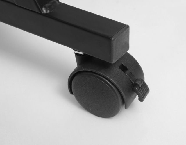 INOSIGN Computertisch »ERVIE, Rolltisch, Laptoptisch,« stabiles Metallgestell, mit Tastaturauszug, 60x73 cm