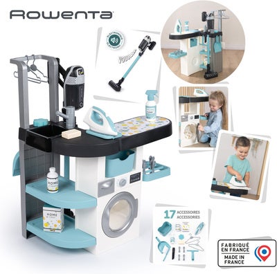 Smoby Rowenta Wash&Clean Vaske- og Rengjøringssett