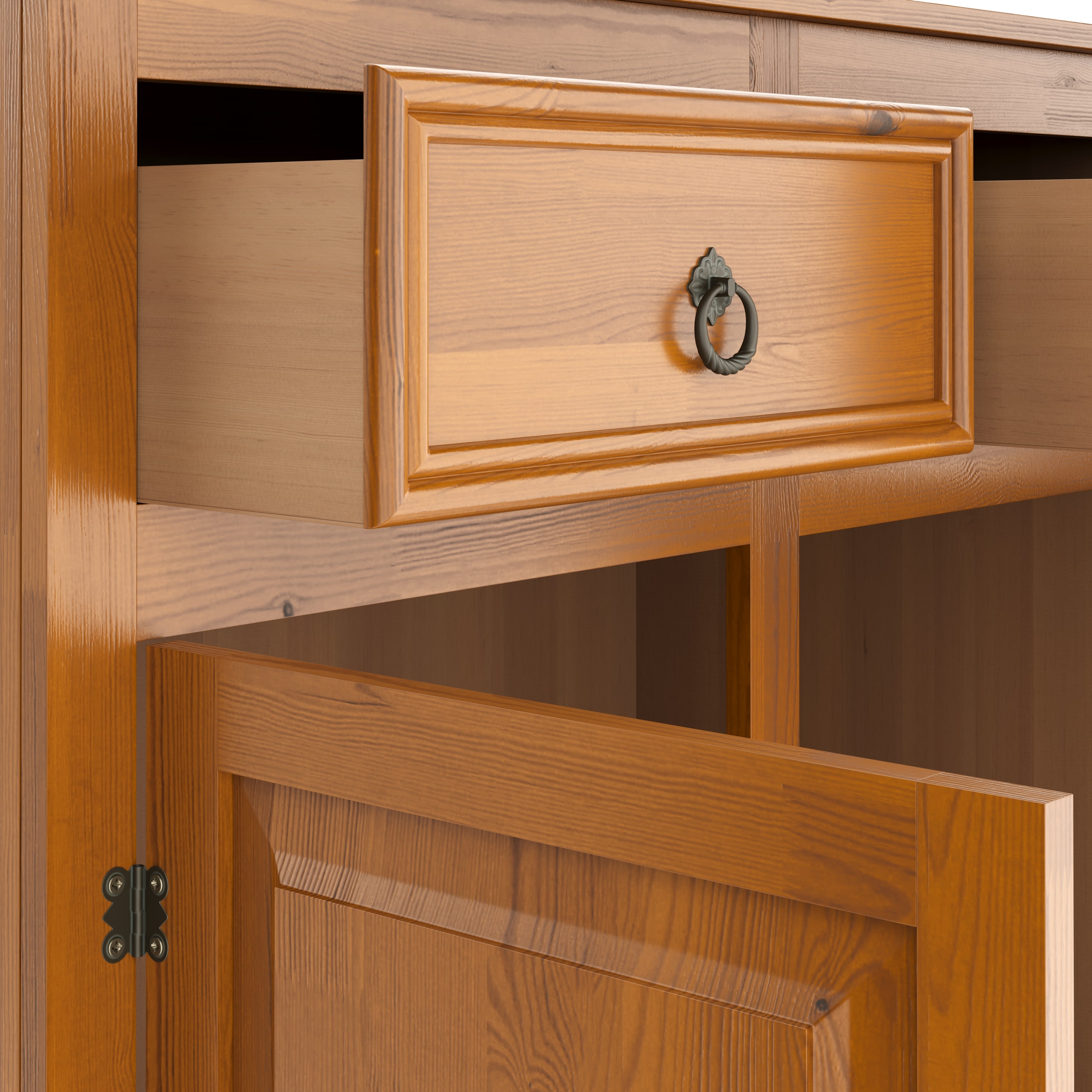 Sideboard Holz TONY 132 x 84 cm