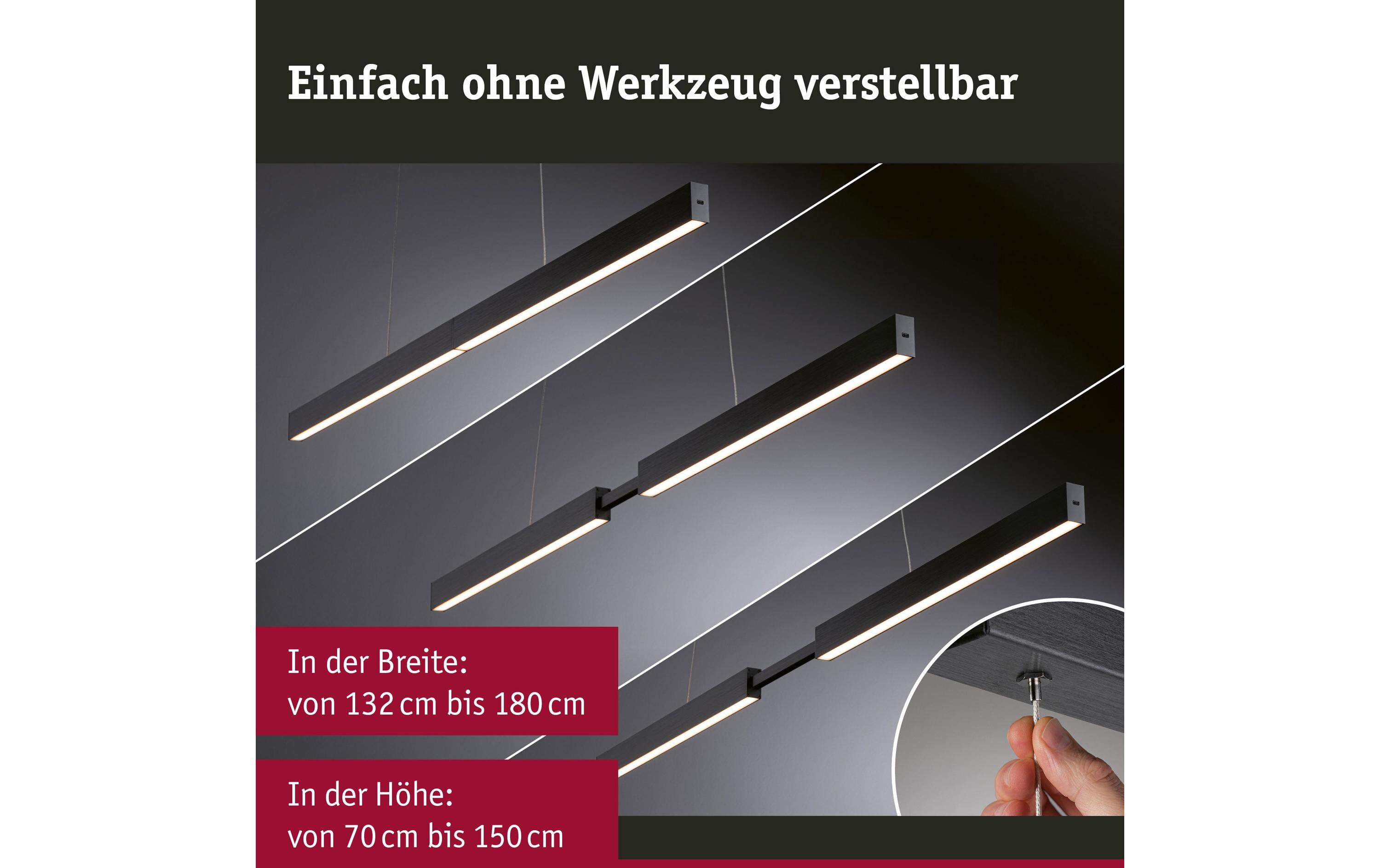 Pendelleuchte LED Touchless Sensor Aptare Schwarz<br>Dimmbare Pendelleuchte
