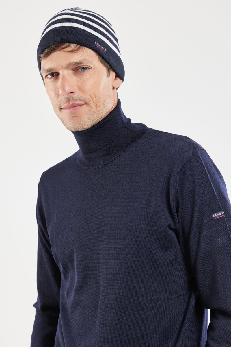 Bonnet rayé 