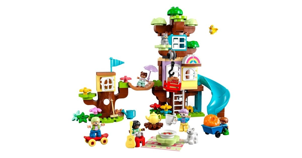 LEGODUPLO - 3in1 Boomhut Constructiespeelgoed  (10993)