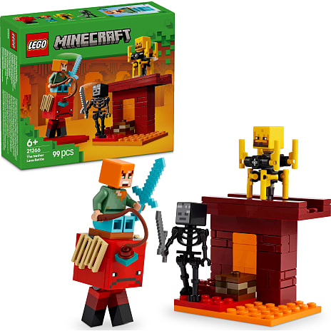 LEGO Minecraft Nether-lavakampen 21266
