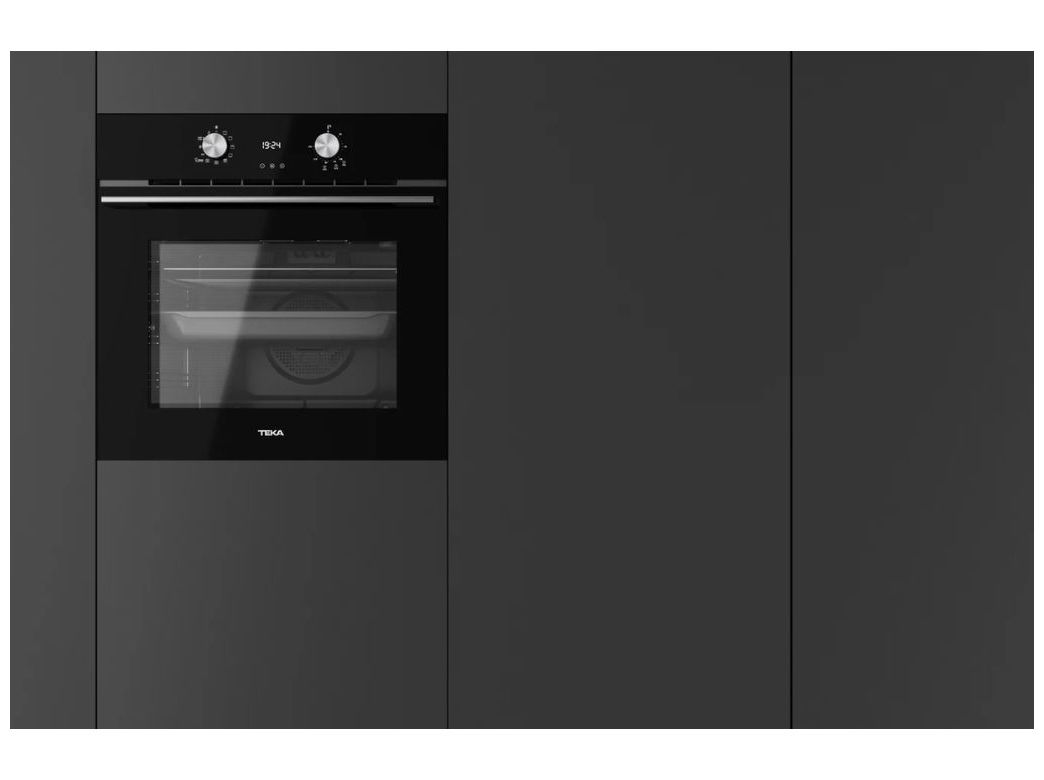FORNO MULTIFUNÇÕES TEKA HLB 8408 BK PRETO A  71L 3215W HYDROCLEAN