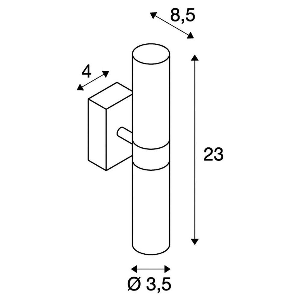 Mibo Wand Up/Down Badkamerlamp