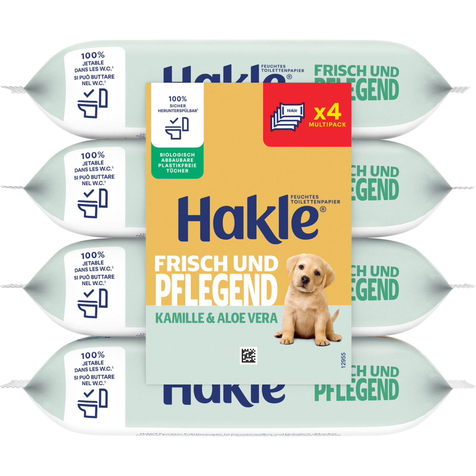 Hakle Feuchttücher Pflegende Sauberkeit