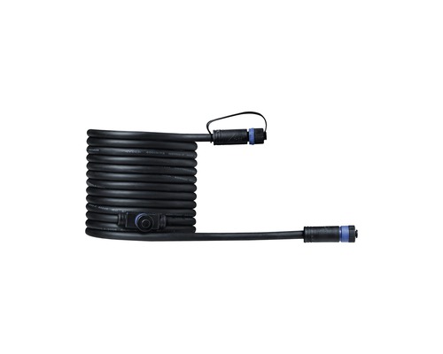 Paulmann Plug & Shine kabel IP68 1in-2out zwart 5,0 m 24V