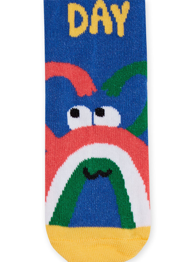 Chaussettes motifs arcs-en-ciel enfant garçon
