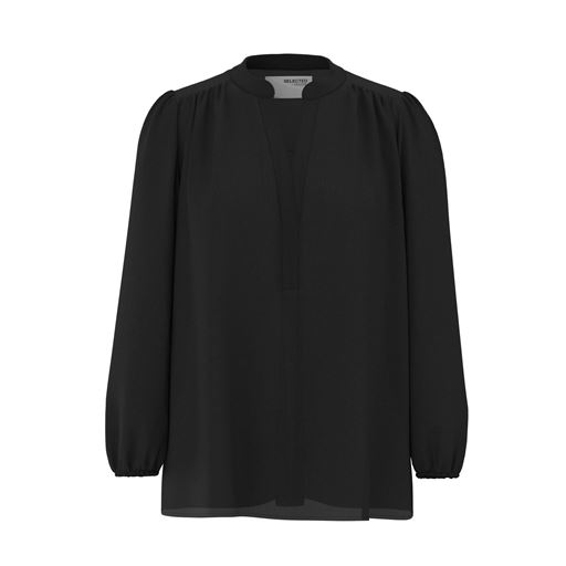 Selected Femme Viva Bluse, Black, 40