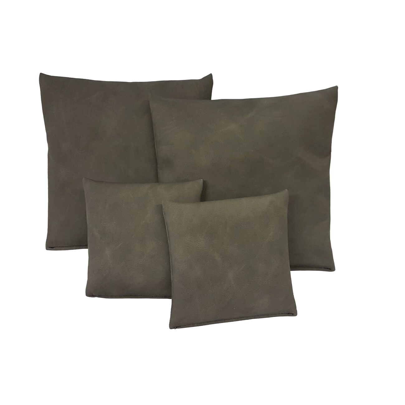 Rohrschneider Hundesofa für mittlere Hunde, abwaschbares Kunstleder taupe