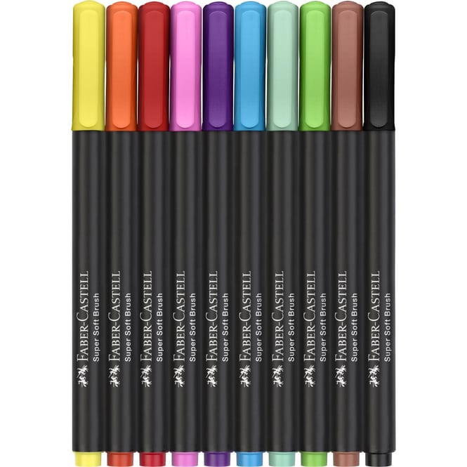 Faber-Castell - Filzstift Black Edition - 10er