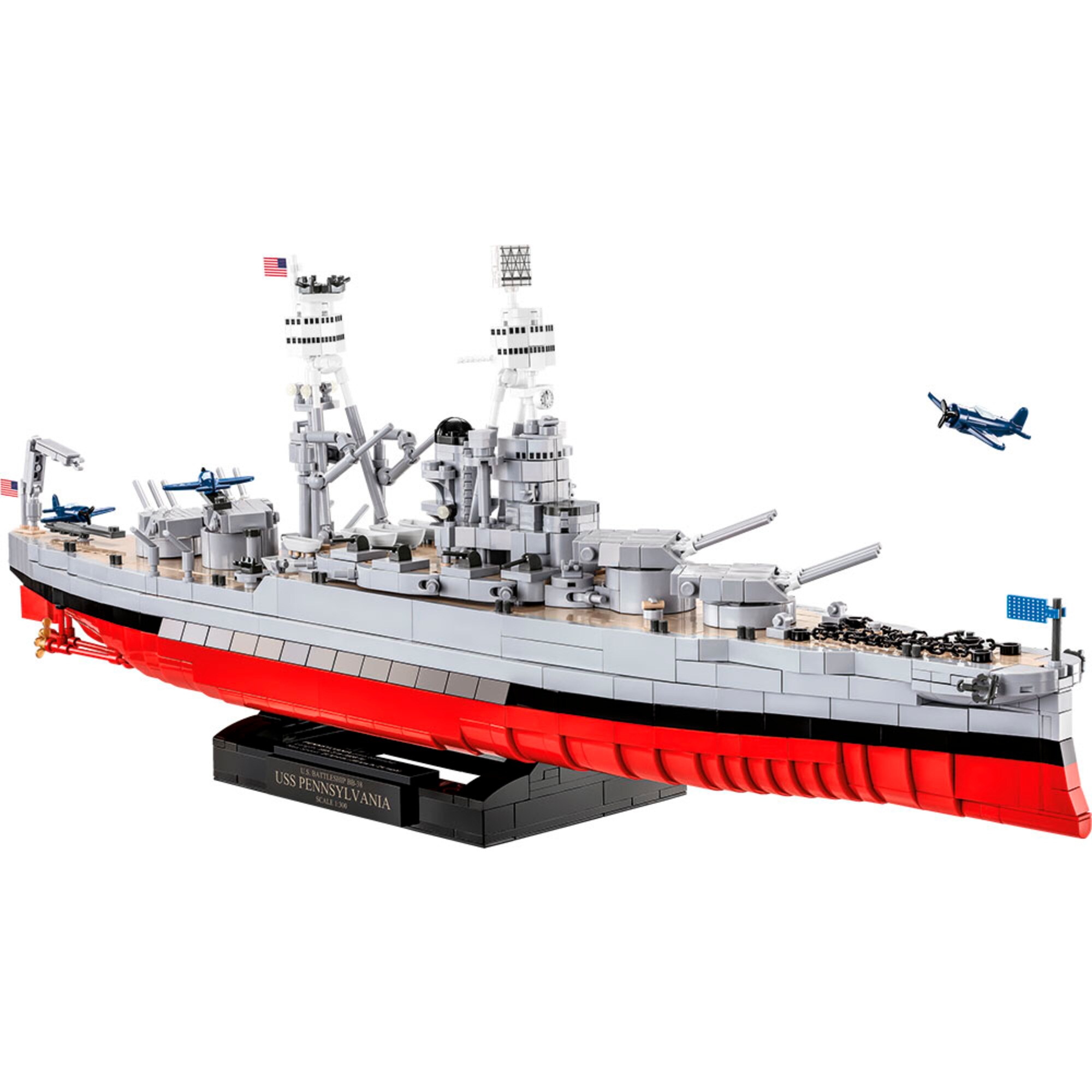 COBI Konstruktionsspielzeug Pennsylvania Class Battleship - Executive Edition