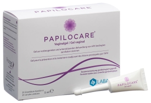 PAPILOCARE Vaginalgel, 63 x 5 ml