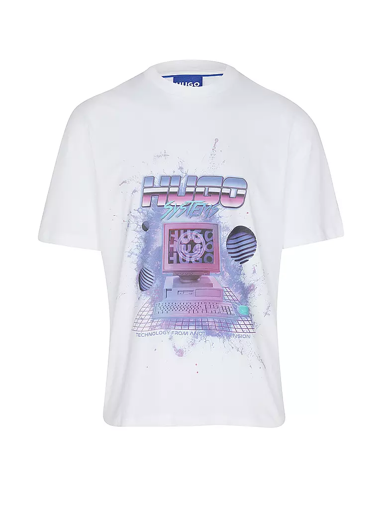 HUGO T-Shirt NARADINE weiss