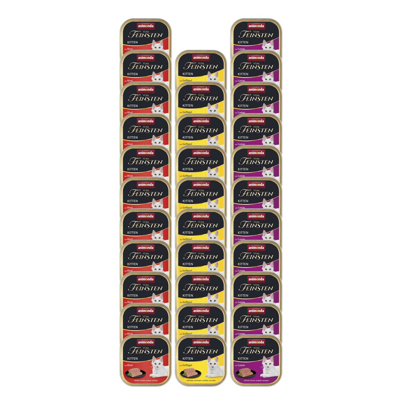 animonda Vom Feinsten Kitten Vielfalt für Katzenkinder 32x100 g
