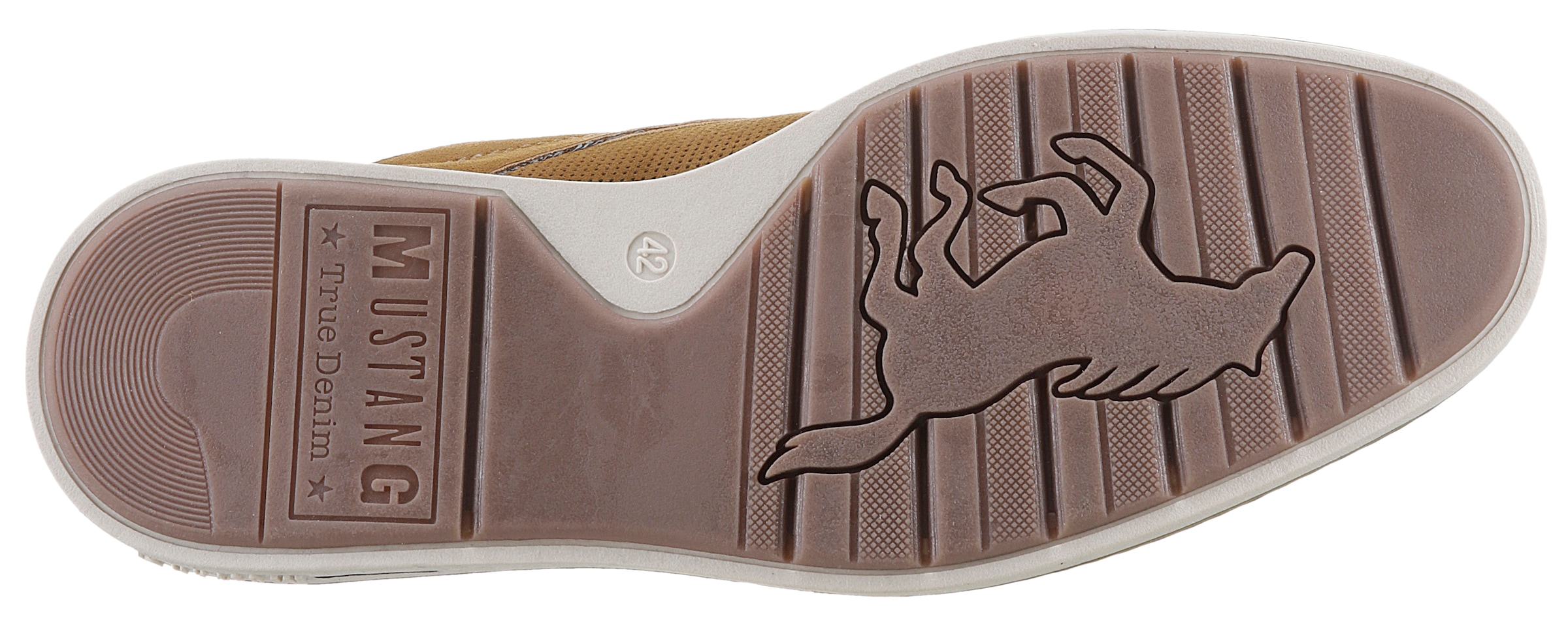 Mustang Shoes Schnürschuh  , Freizeitschuh, Halbschuh, Schnürschuh mit Perforation