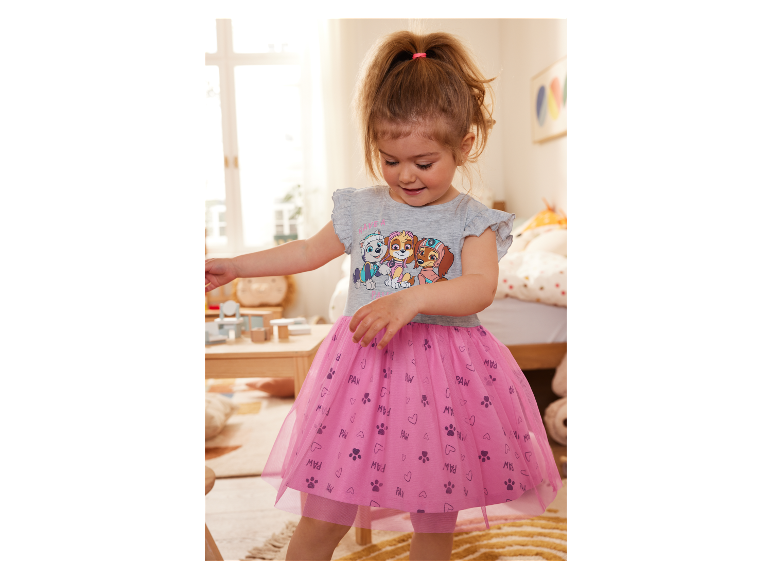 Kinder jurk met tule rok
