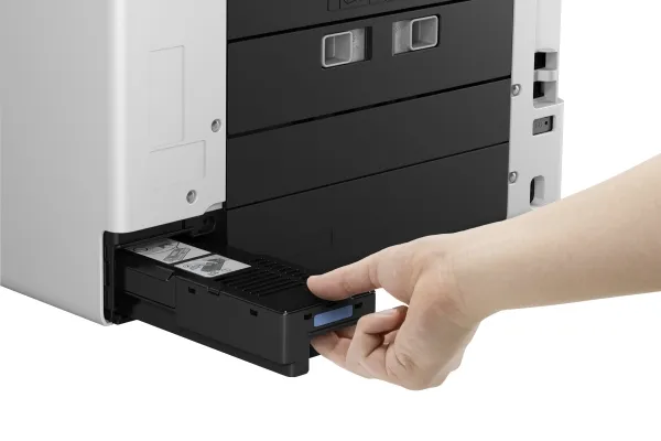 Canon MAXIFY GX7150 MegaTank - Multifunktionsprinter - farve - blækprinter - CISS - Legal (216 x 356 mm), A4 (210 x 297 mm) (original) - A4/Legal (medie) - op til 24 ipm (udskriver) - 600 ark - 33.6 Kbps - USB 2.0, Wi-Fi(n), LAN