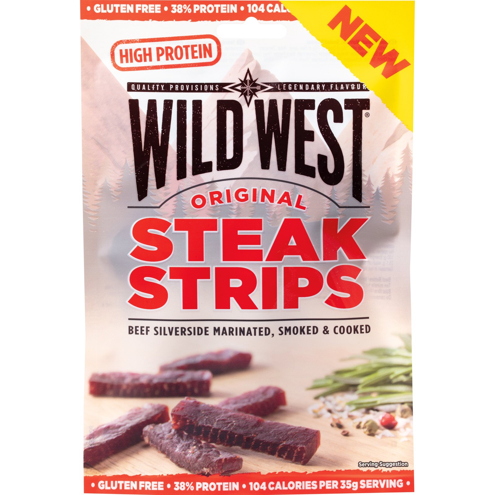 Wild West Steak Strips Original 60 g