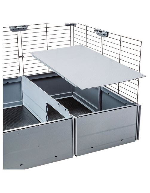 Ferplast Multipla - Dierenverblijf - 107.5x72x50 cm Grijs