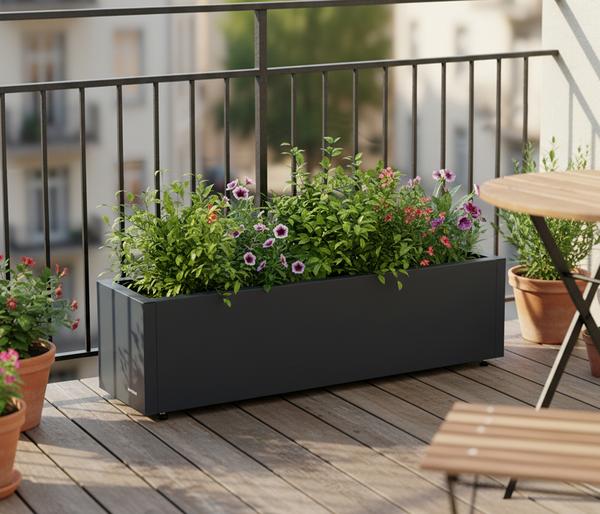 Herstera Metall-Pflanzkasten Cube Balcony,