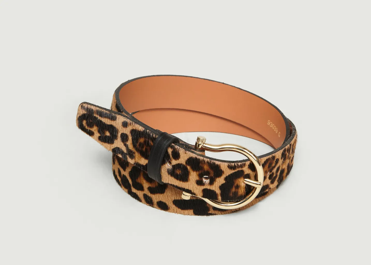 Ceinture Léopard Maison Boinet