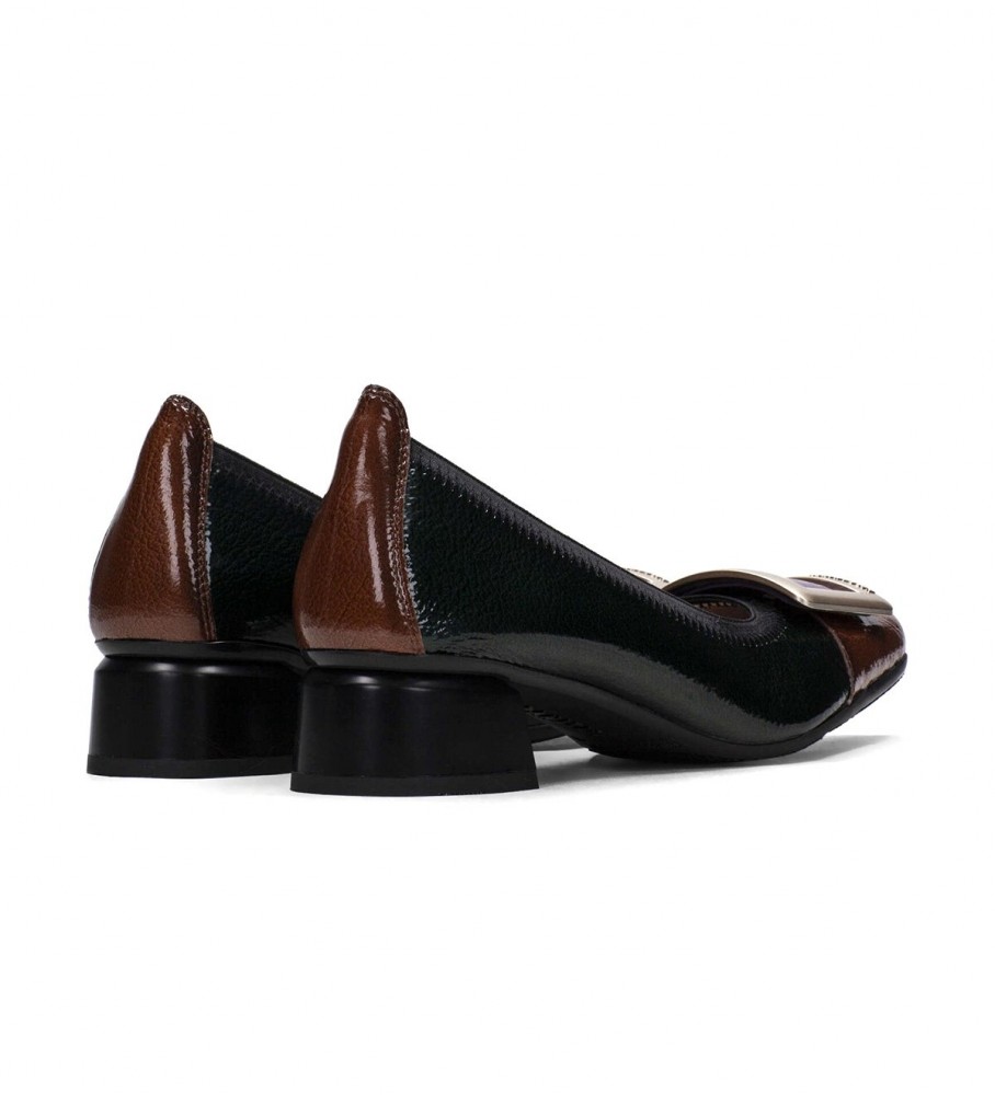 Sapatos de couro Hispanitas Black Salma