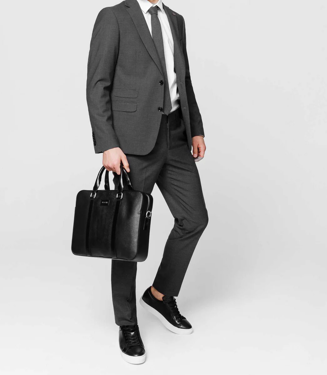 Costume pied de puce gris