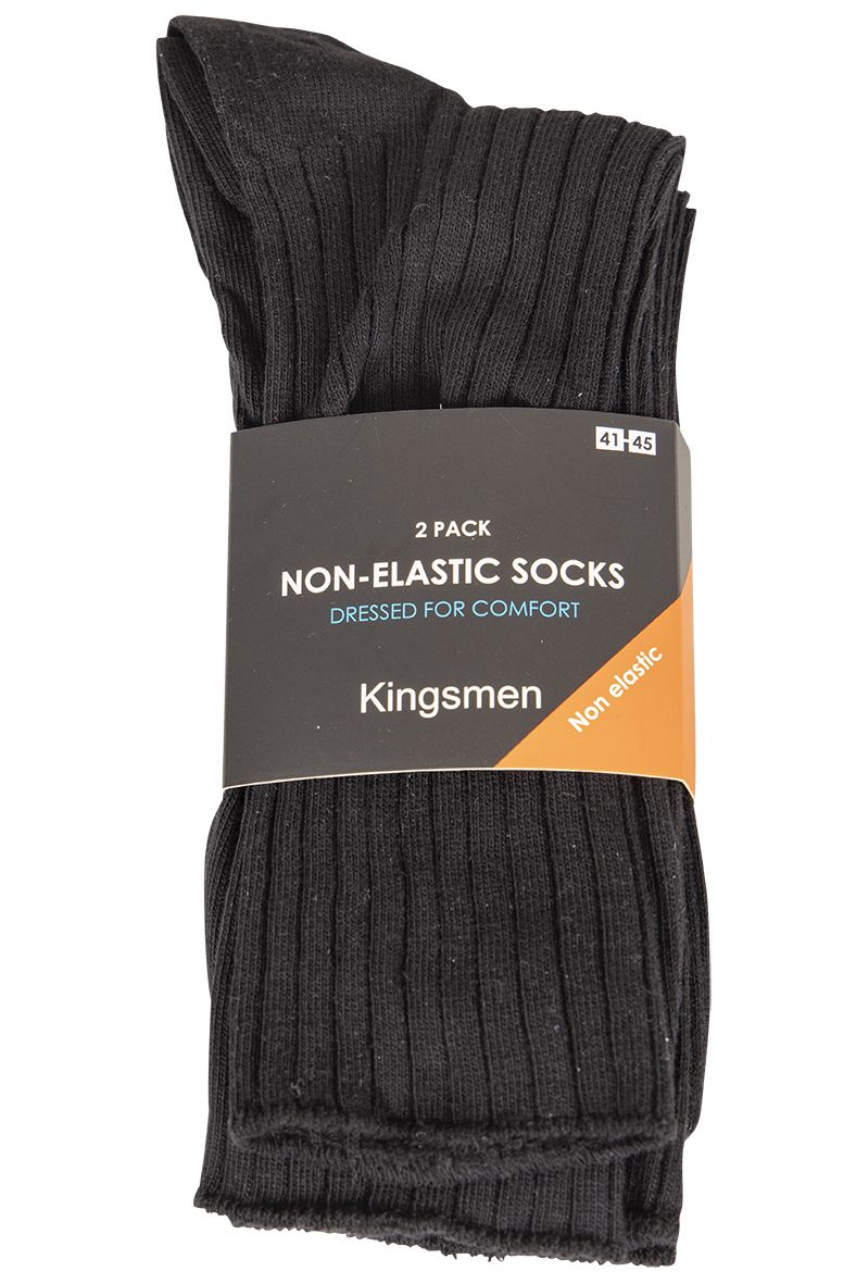Hansen Strikkløs sokk 2pk