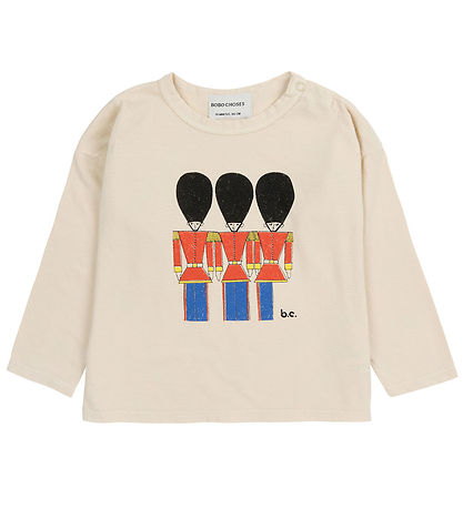 Bobo Choses Bluse - Kleine Tin Soldaten - Off White