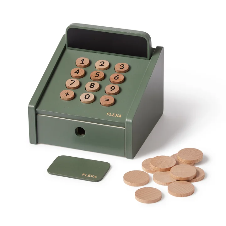 Flexa - Play Spielzeugkasse, grün
