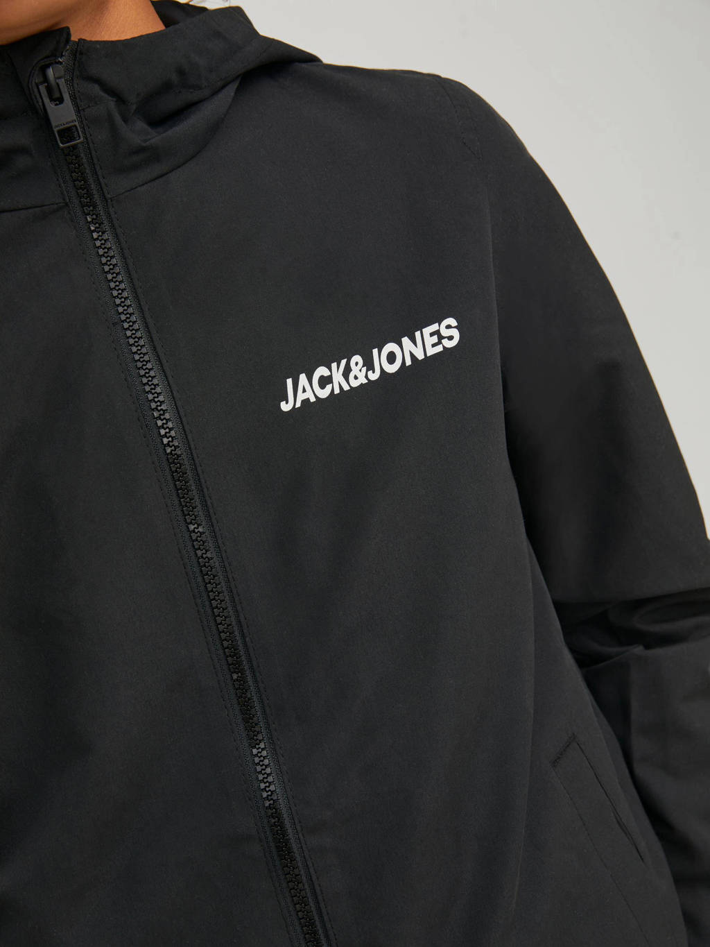 JACK & JONES zomerjas JJERUSH zwart