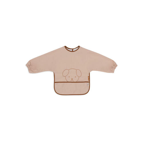 Bavoir à manches imperméable Miffy pikaboo - Wild rose - JOLLEIN