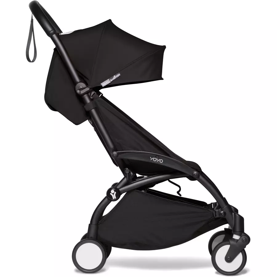BABYZEN Kinderwagen YOYO2 6+ Black mit Textilset Black