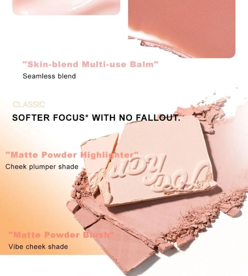 Judydoll - 4-kleuren blush- en highlightpalet - 04