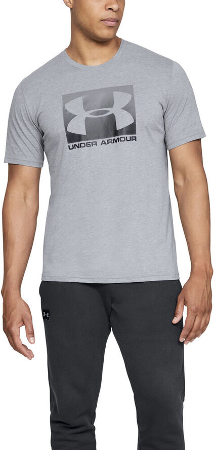 Under Armour Boxed Sportstyle Traenings T Shirt Grå