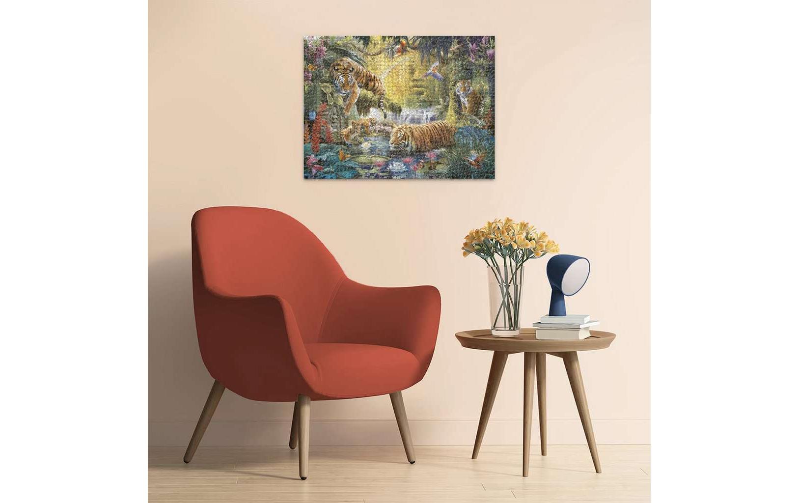Puzzle Idylle am WasserlochKlassisches Puzzle