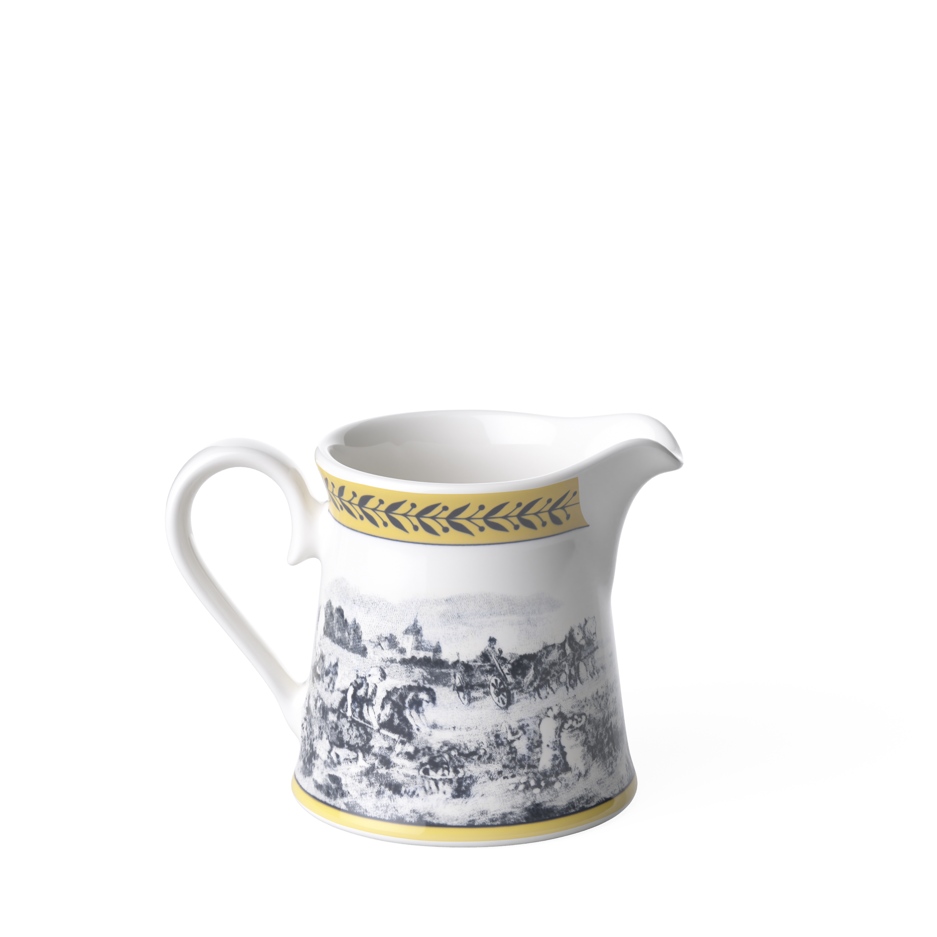 Audun Creamer Multi-colored, 6.1 oz, Premium Porcelain