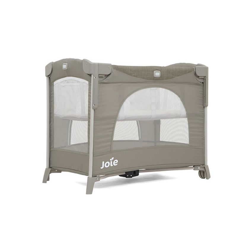 Lit de voyage Kubbie Sleep - Foggy grey - Ecru