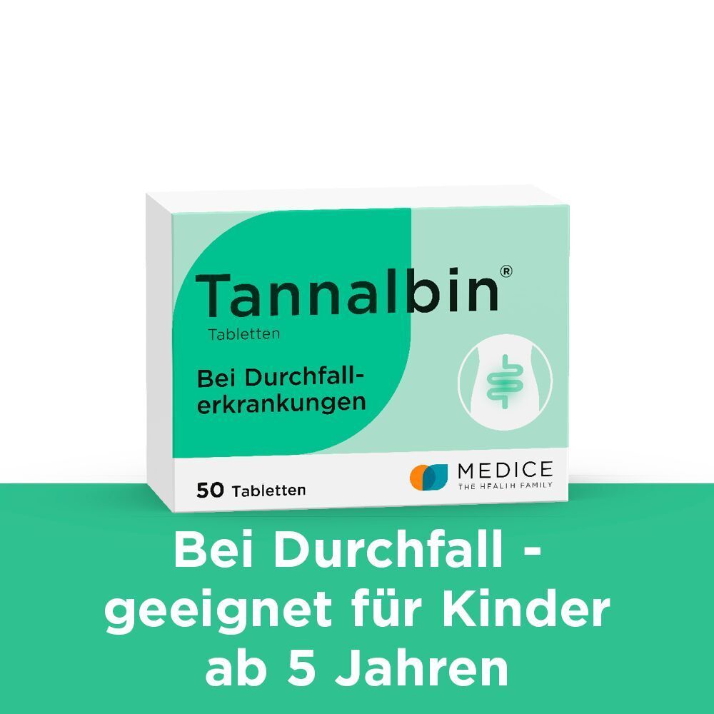 Tannalbin bei Durchfallerkrankungen