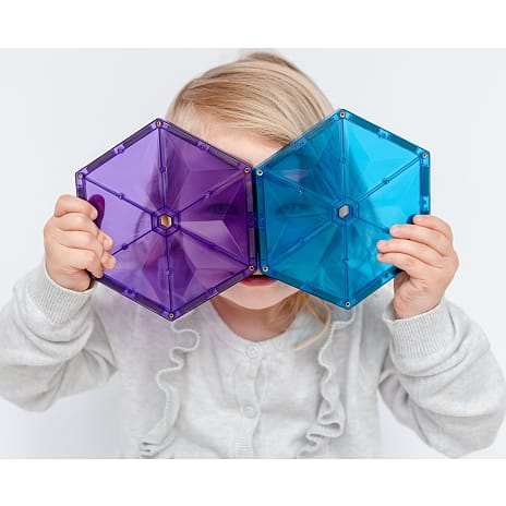 Connetix Geometry Pack magnetsæt 30 dele - Rainbow