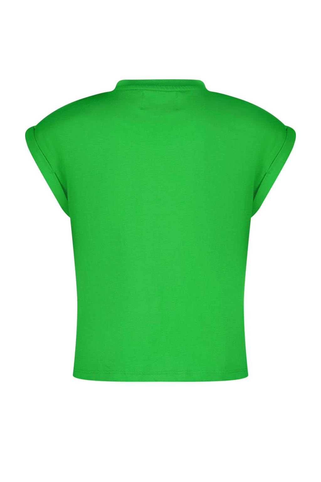 Raizzed T-shirt Merena met logo zomergroen