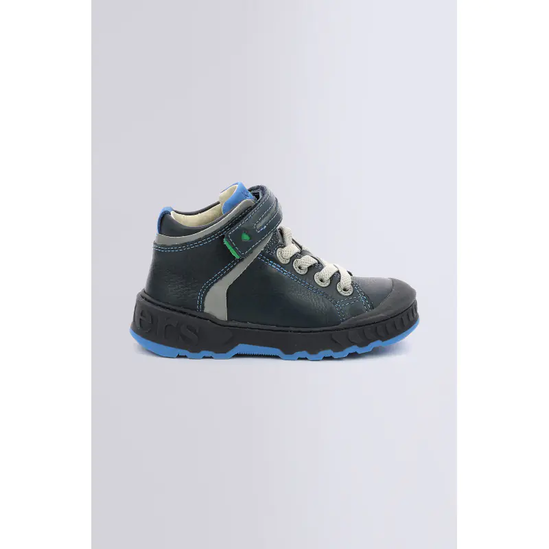 KICK TEEN MARINE SNEAKERS HAUTES Cuir Garçon