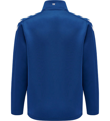 Hummel Bluse - HmlCore XK Half Zip Poly - True Blue