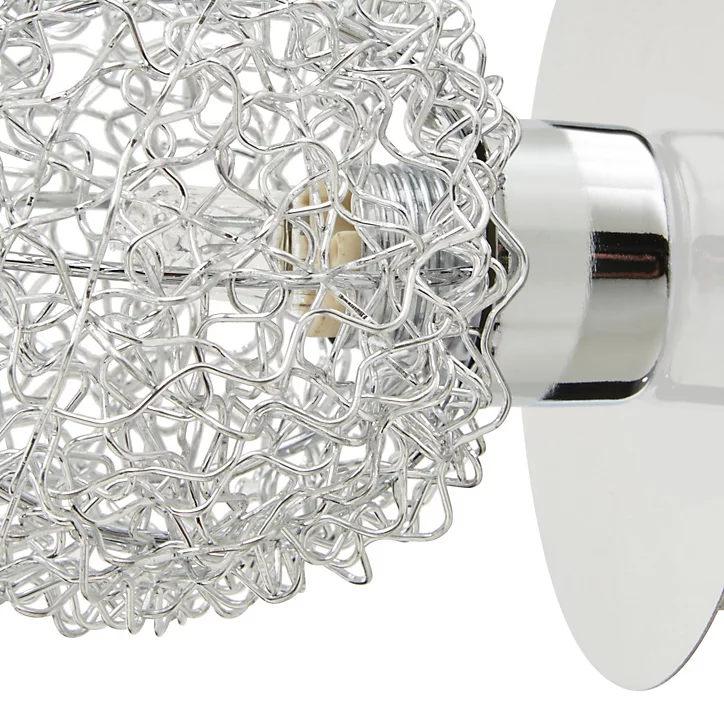 Spot patère Phaidros métal chrome G9 25 W
