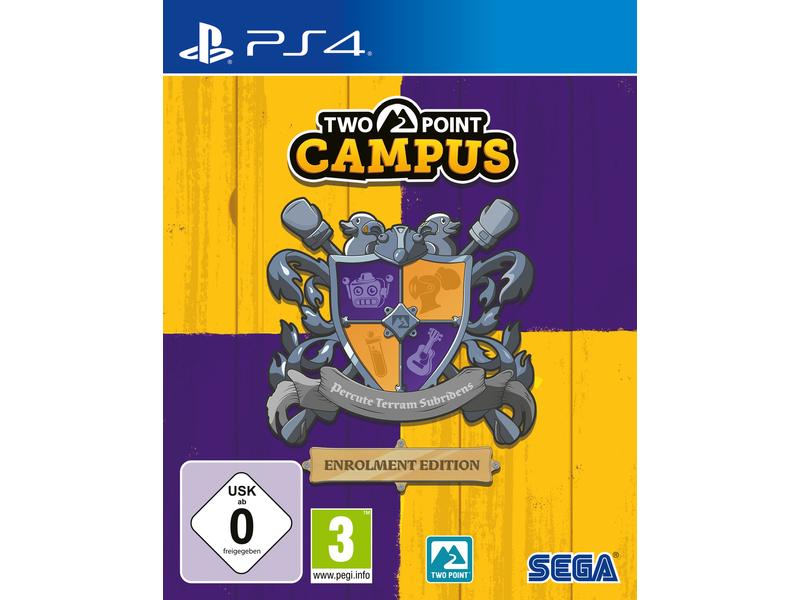 SEGA Two Point Campus Enrolment Edition Wirtschaftssimulationsspiel für die PlayStation 4