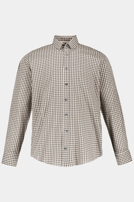 Karohemd, Trachten, Langarm, Buttondown-Kragen, Modern Fit, bis 8 XL