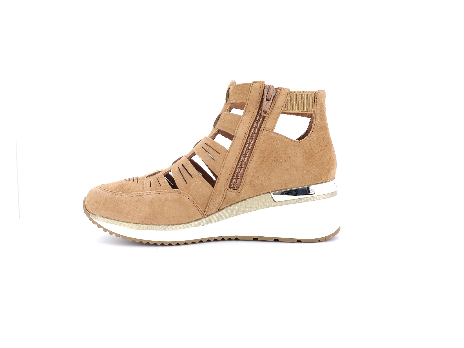 Mam  zelle-VACANO Nubuck Marron Clair