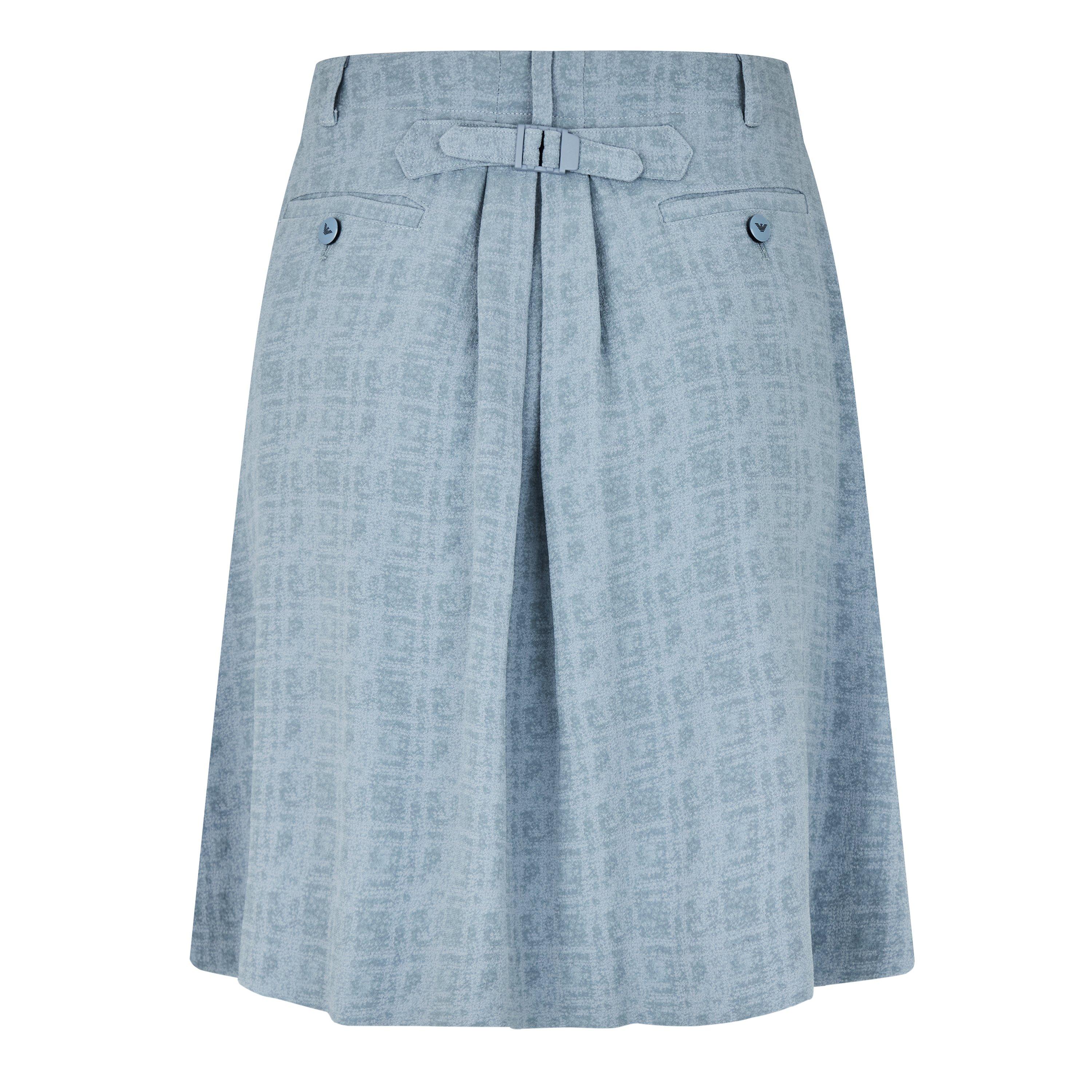 Emporio Armani Jacquard Mini Skirt