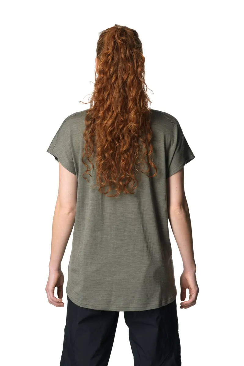 Houdini Women's Activist Tee Sage Green